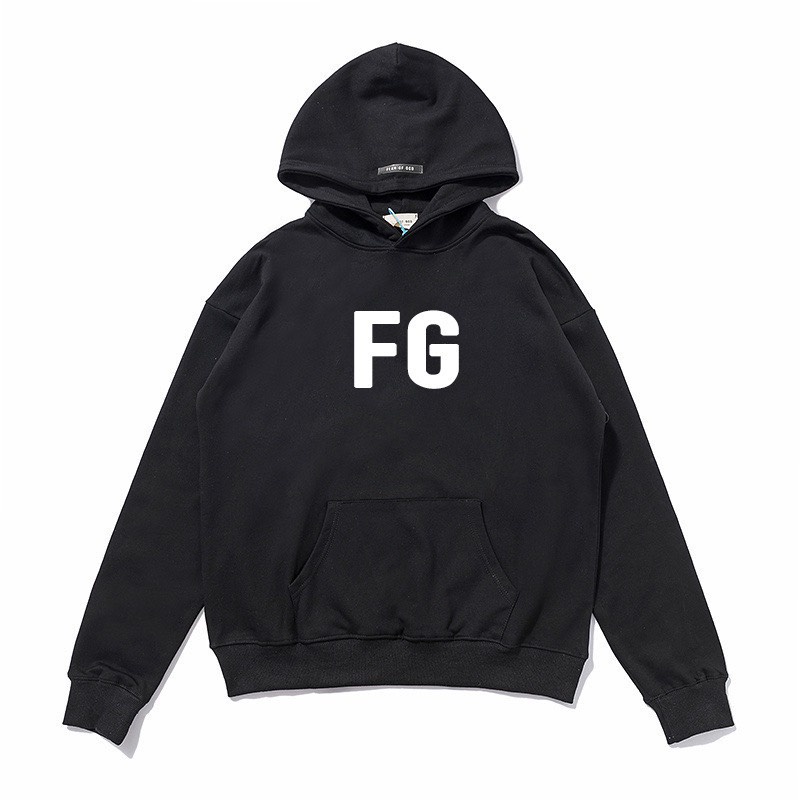 Áo HOODIE FG PRINT FEAR OF GOD nỉ bông 4M OFFICIAL, Áo hoodie nỉ bông cotton unisex