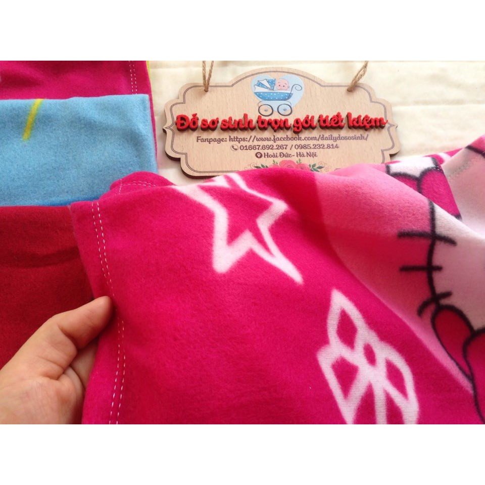 Chăn lót nỉ cho bé sơ sinh tã cho bé