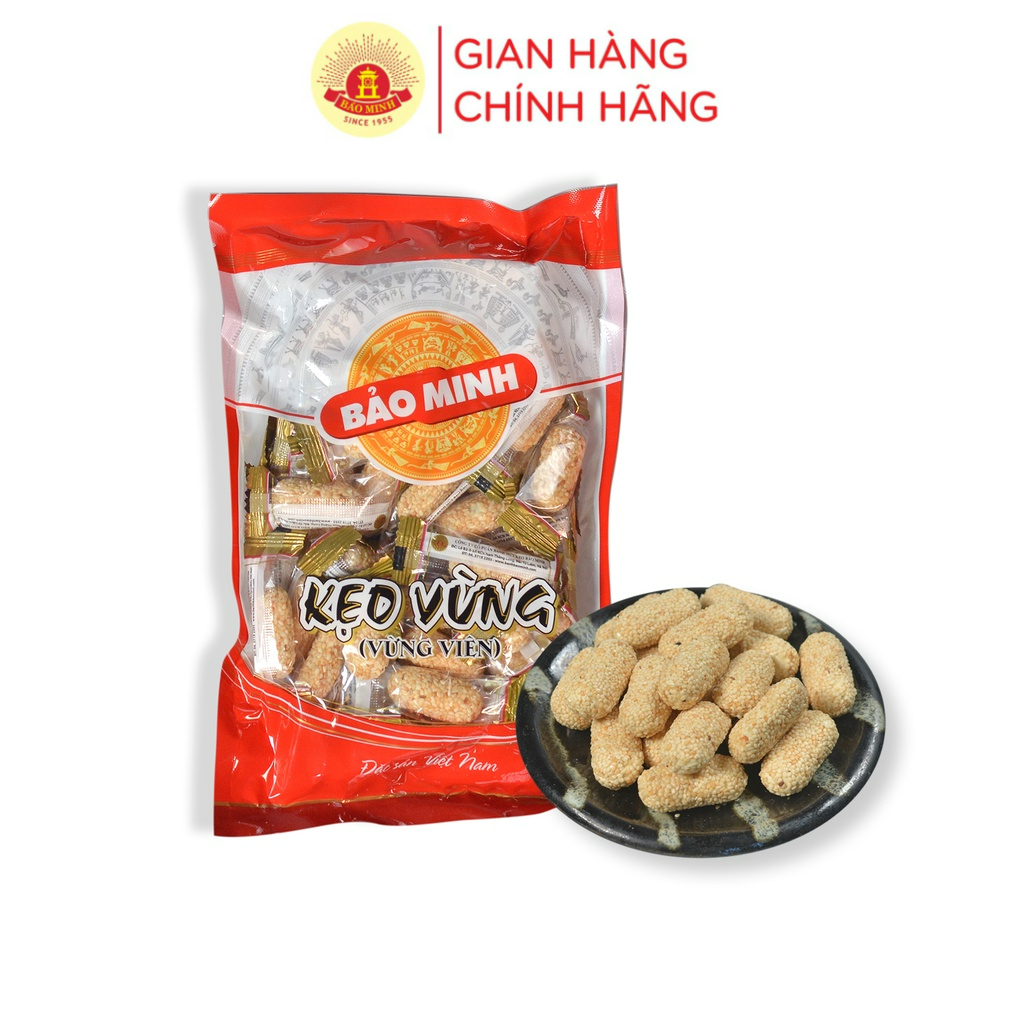 Kẹo vừng Viên Bảo Minh 250g đậm vị truyền thống