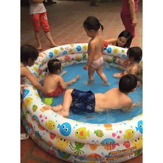 Bể bơi mini 3 tầng cho bé