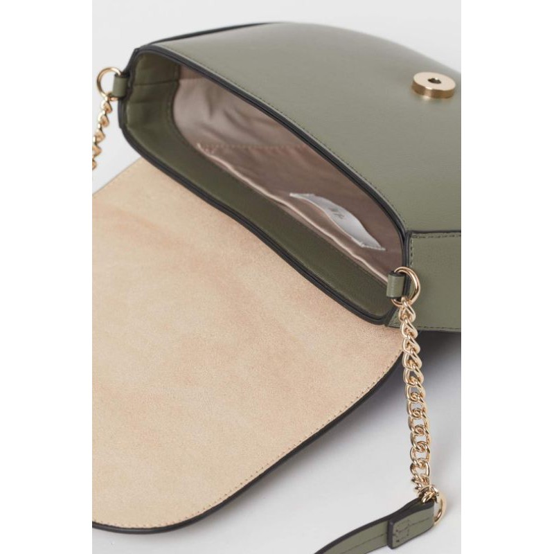 (H&M Auth) JP114 - Túi xách nữ da phối da lộn xanh rêu nhẹ nhàng thích hợp đi chơi đi làm (Shop Hàng_Xách_Nhật)