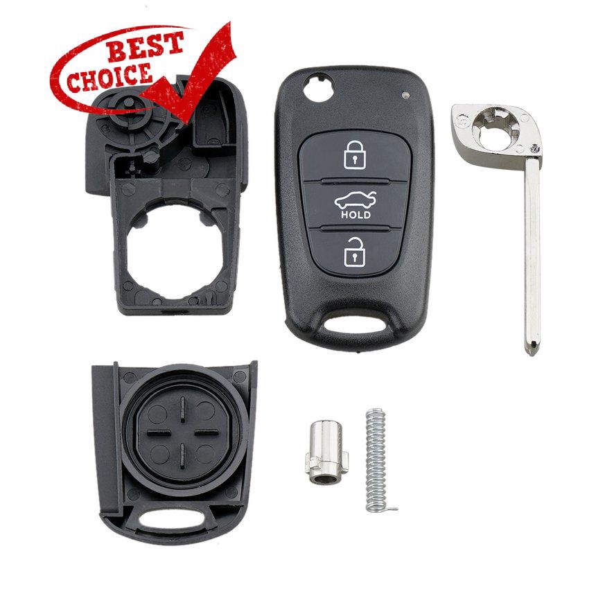 Vỏ chìa khóa điều khiển từ xa ô tô cho Kia Rondo Sportage Soul Rio