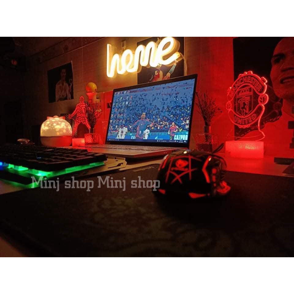 Đèn Ngủ 3D Ronaldo | 16 Màu + Remote | Đèn 3D Led CR7 | Bóng Đá | MinJ Shop