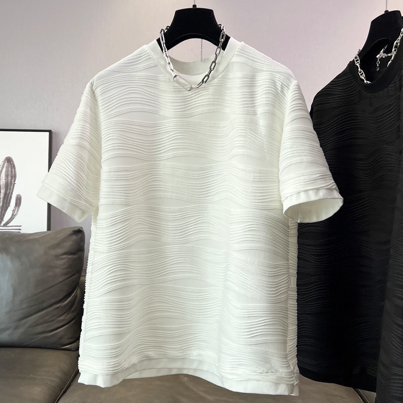 Áo Thun Tay Ngắn Cổ Tròn Dáng Rộng Thời Trang Xuân Hè 2022 Cho Nữ