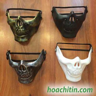 Mặt Nạ Xương Sọ Dưới Hóa Trang Halloween