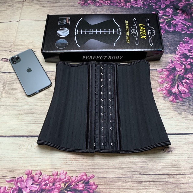 Đai Nịt Bụng Latex 25 Xương Hi Lạp dáng chuẩn - Đai nịt bụng eo thon Hy Lạp đeo không lộ viền | BigBuy360 - bigbuy360.vn