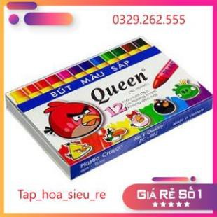 (Rẻ Vô địch) Bút sáp màu Queen 12 màu