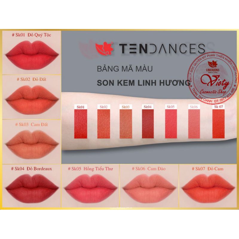 SON KEM TENDANCES LINH HƯƠNG