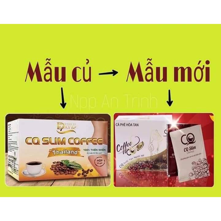 Combo Cafe CQ Slim hỗ trợ giảm cân an toàn cho sức khỏe
