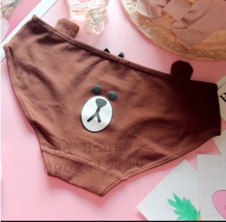 Quần lót mông gấu brown