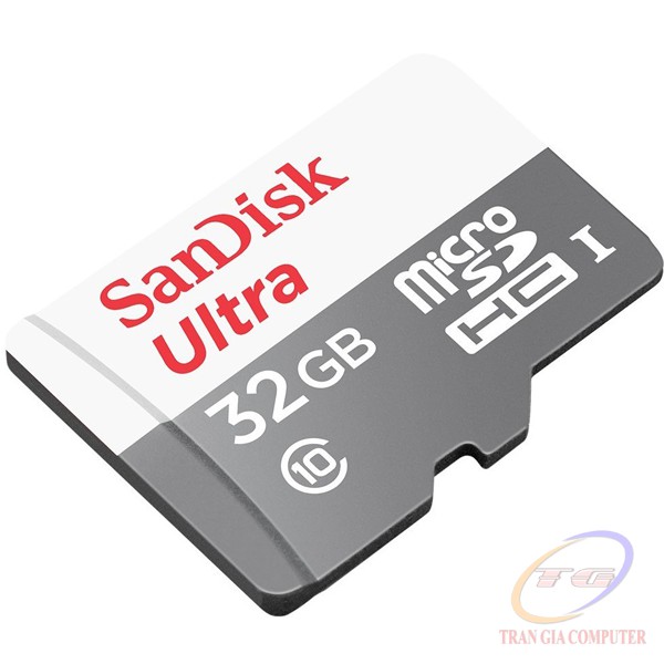 Thẻ nhớ Micro-SD 32Gb Sandisk Ultra Class 10 | BigBuy360 - bigbuy360.vn