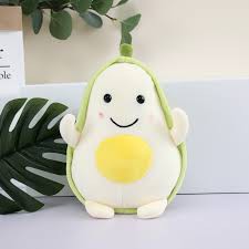 Gấu bông quả bơ trứng siêu kute dễ thương, gấu ôm quả bơ vải 4 chiều cao cấp size 35cm