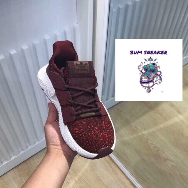 ( Ảnh thật ) Sneaker Prophere đỏ mận