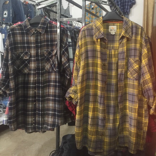 Áo flannel