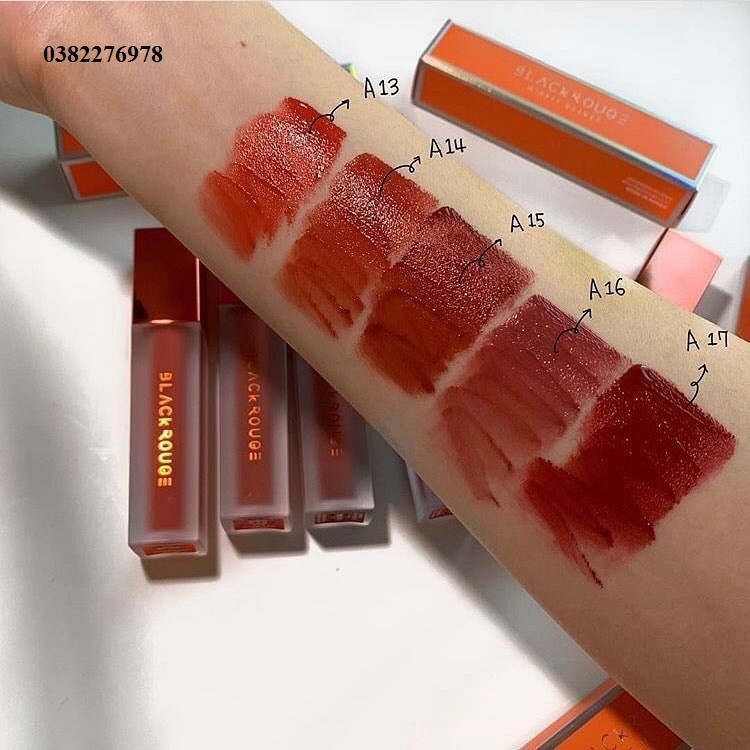 Son Black rouge kem lì bảng mới A13,A14,A15,A16,A17 | BigBuy360 - bigbuy360.vn