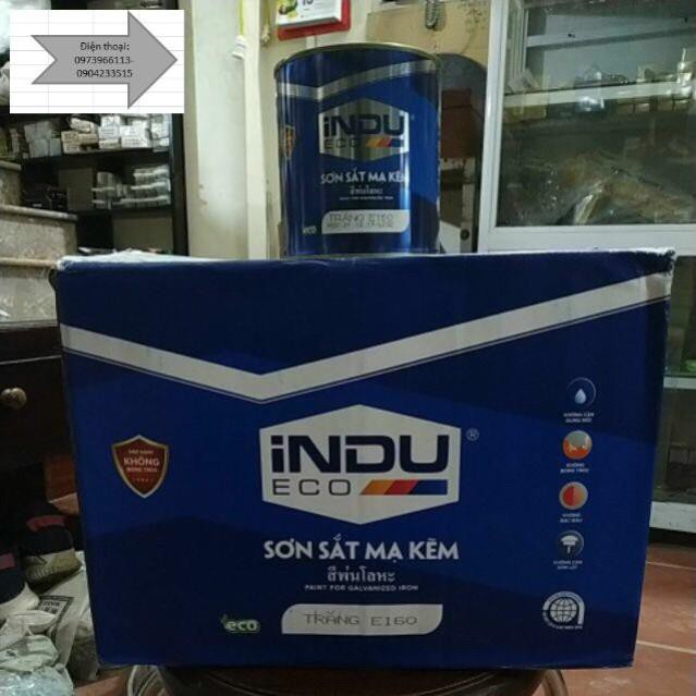 Sơn sắt mạ kẽm INDU Eco 2,5kg