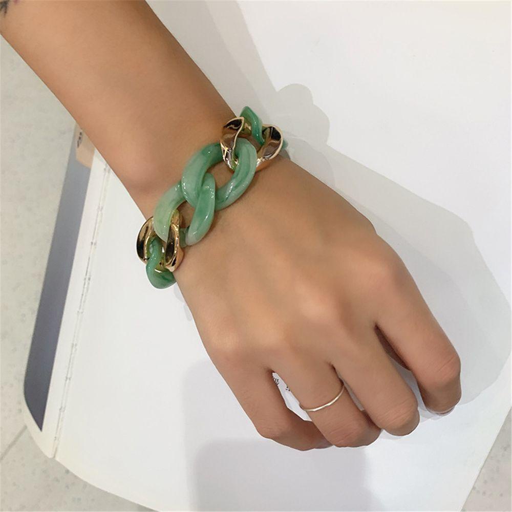 Vòng Tay Chuỗi Hạt Nhựa Resin Thời Trang Đi Biển Mùa Hè