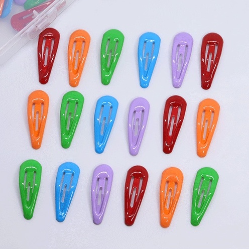 Kẹp tóc Hàn Quốc mini nhiều màu đáng yêu cho bé gái