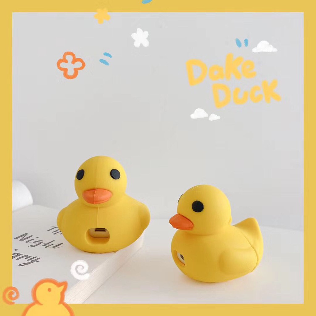 airpods 1 2 pro case cute cartoon Duck flamingo soft airpods case anti-drop