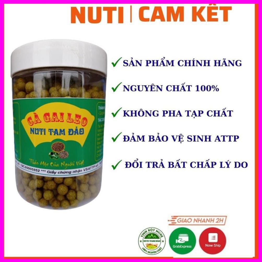 Viên Cà Gai Leo Mật Nhân 500g, Cà Gai Leo Mật Nhân Nguyên Chất, Cải Thiện Chức Năng Gan, Hàng Loại 1, BH 12 tháng