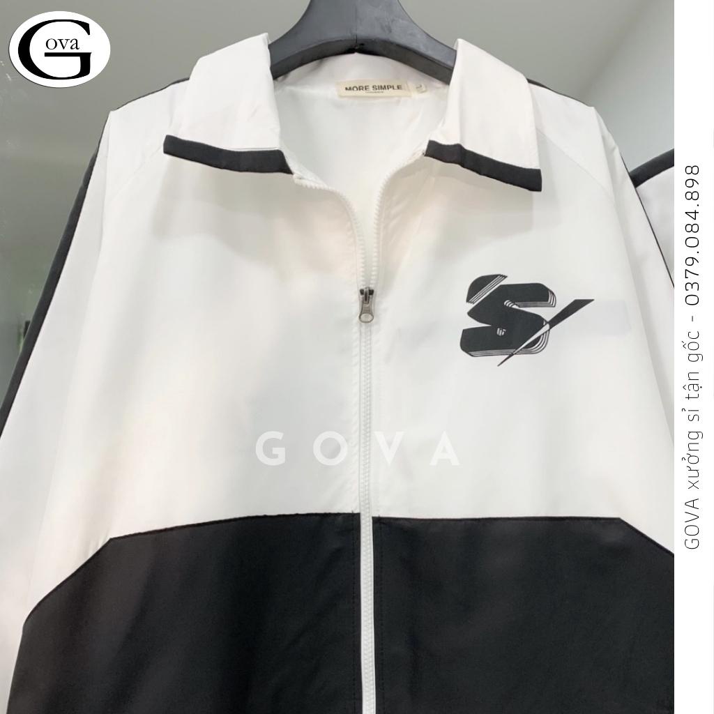 Áo Khoác Bomber Dù SWEEDER Nam Nữ Ulzzang Unisex Kiểu Form Rộng 2 Lớp Jacket GOVA