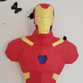 Mô hình giấy Iron man