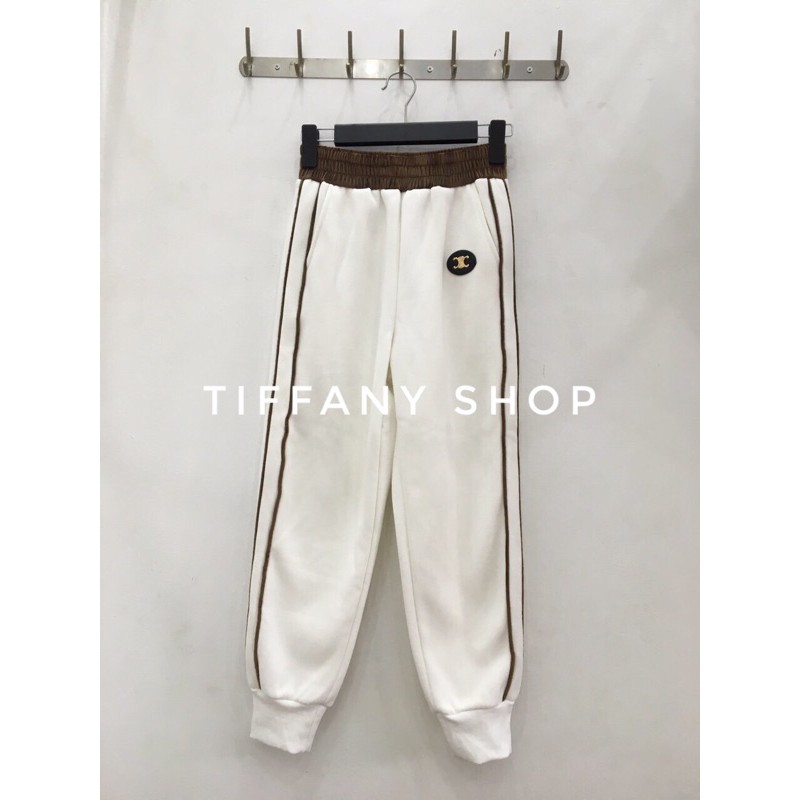 Quần nỉ cạp chun ce*line