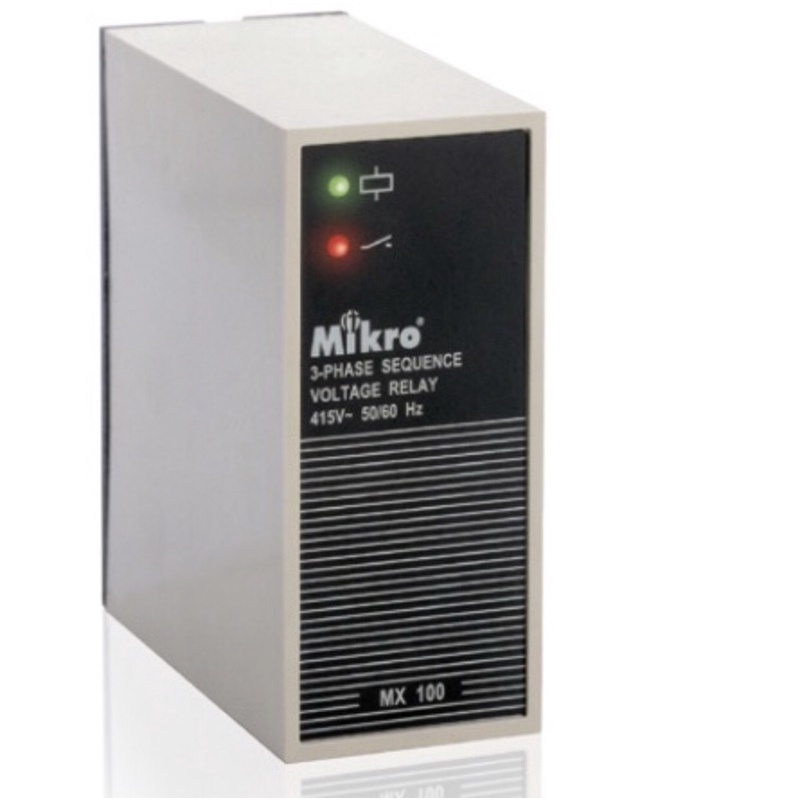 Role bảo vệ mất pha Mikro MX 100-400 [ 3-PHASE SEQUENCE VOLTAGE RELAY]