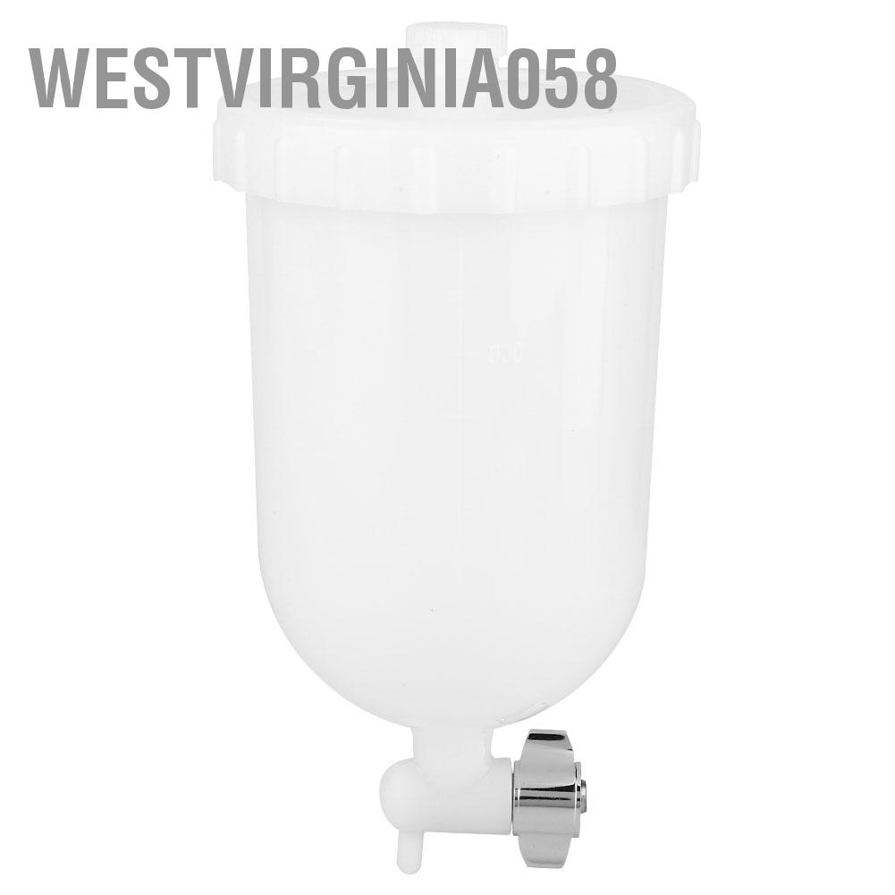 Hot Deals W101 W71 R-2 K-2 F-2 400ml Phun có thể nạp bên cốc sơn nhựa Westvirginia058 Spot Express