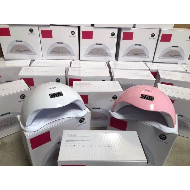 Máy hơ móng Sun5 tem xanh 48w chính hãng