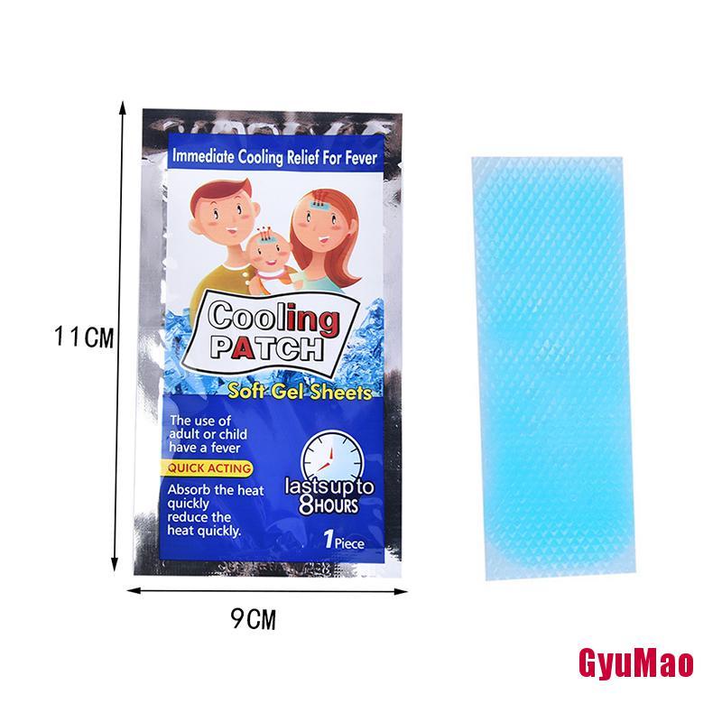 Set 10 Miếng Dán Giảm Đau Rrx1Gumo Tiện Dụng Cho Đầu Em Bé