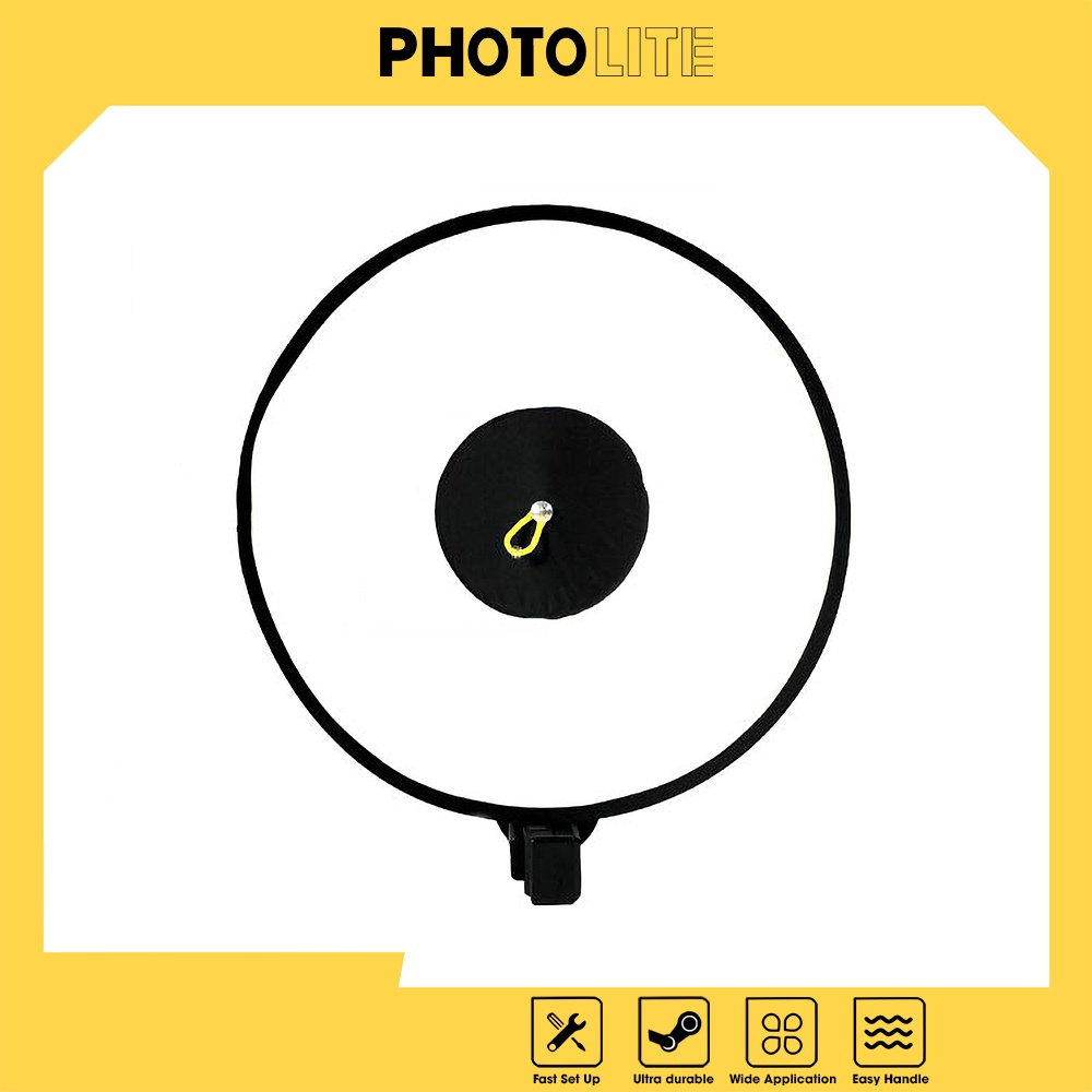 Tản sáng beauty dish 44cm Photolite PA072 cho flash cầm tay, chụp event sự kiện hiệu ứng catch eye ấn tượng