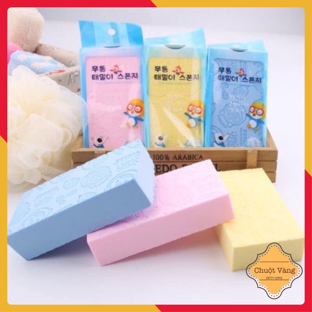 Bông tắm Hàn Quốc siêu mềm