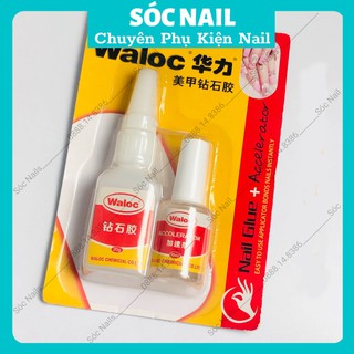 Keo bê tông nail waloc dán móng đính đá siêu chắc