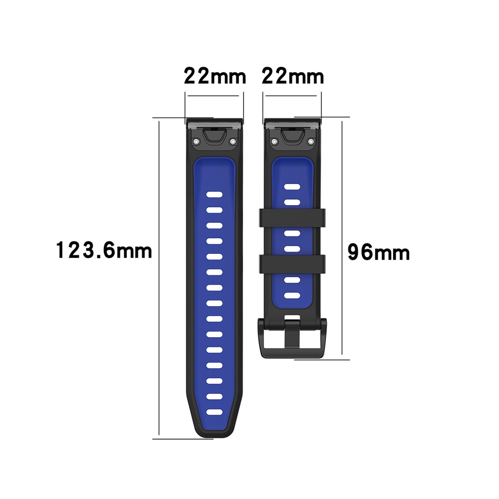 Dây Đeo Thay Thế Cho Đồng Hồ Garmin Approach S62 (22Mm)