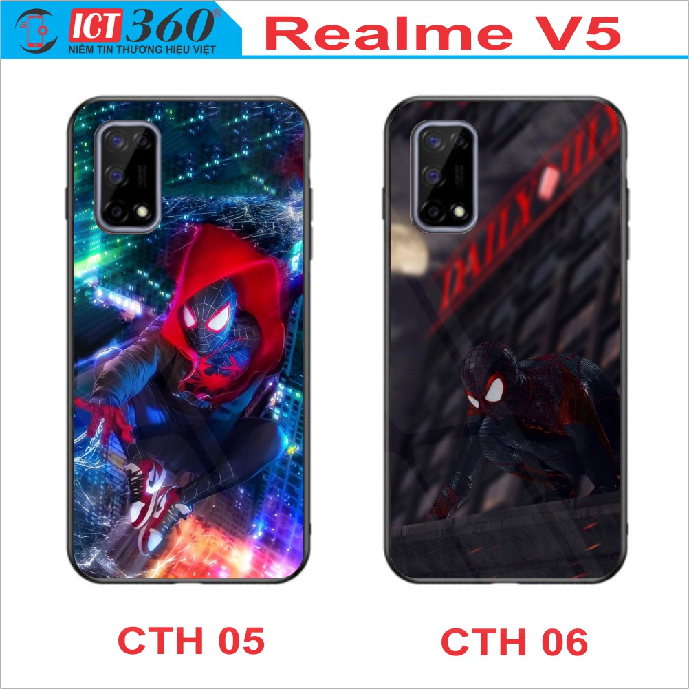 Ốp Lưng Kính REALME V5, Realme Q2 - In Theo Yêu Cầu