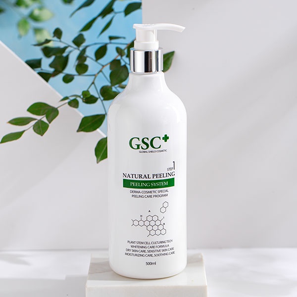 KEM TẨY DA CHẾT GSC+ NATURAL PEELING 500ML