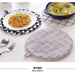 Lót nồi tròn vải bố