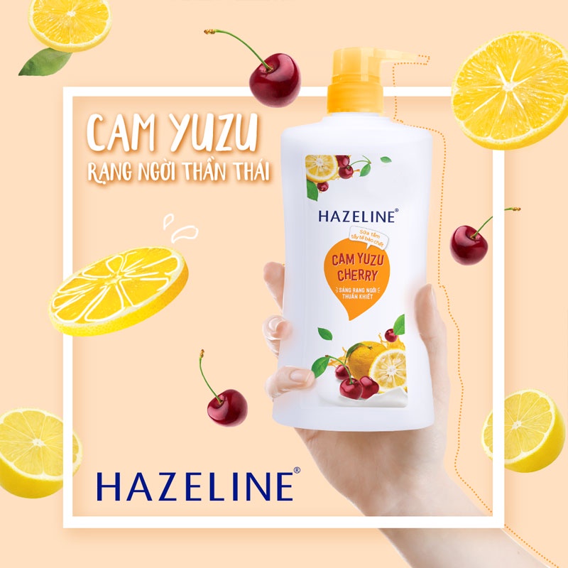 Sữa tắm dưỡng da -Sữa tắm Hazeline tăng cường độ đàn hồi và làm dịu làn da chịu tác hại của ánh nắng cam kết chính hãng | BigBuy360 - bigbuy360.vn