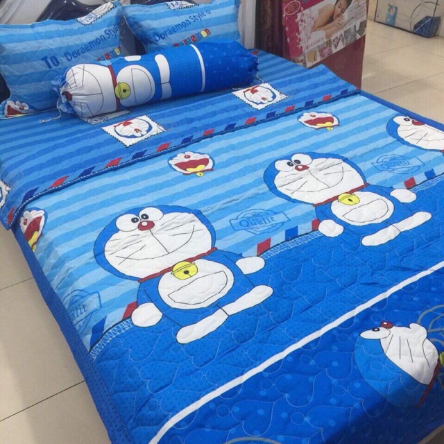 Bộ gra giường 5 món Ảnh Thật