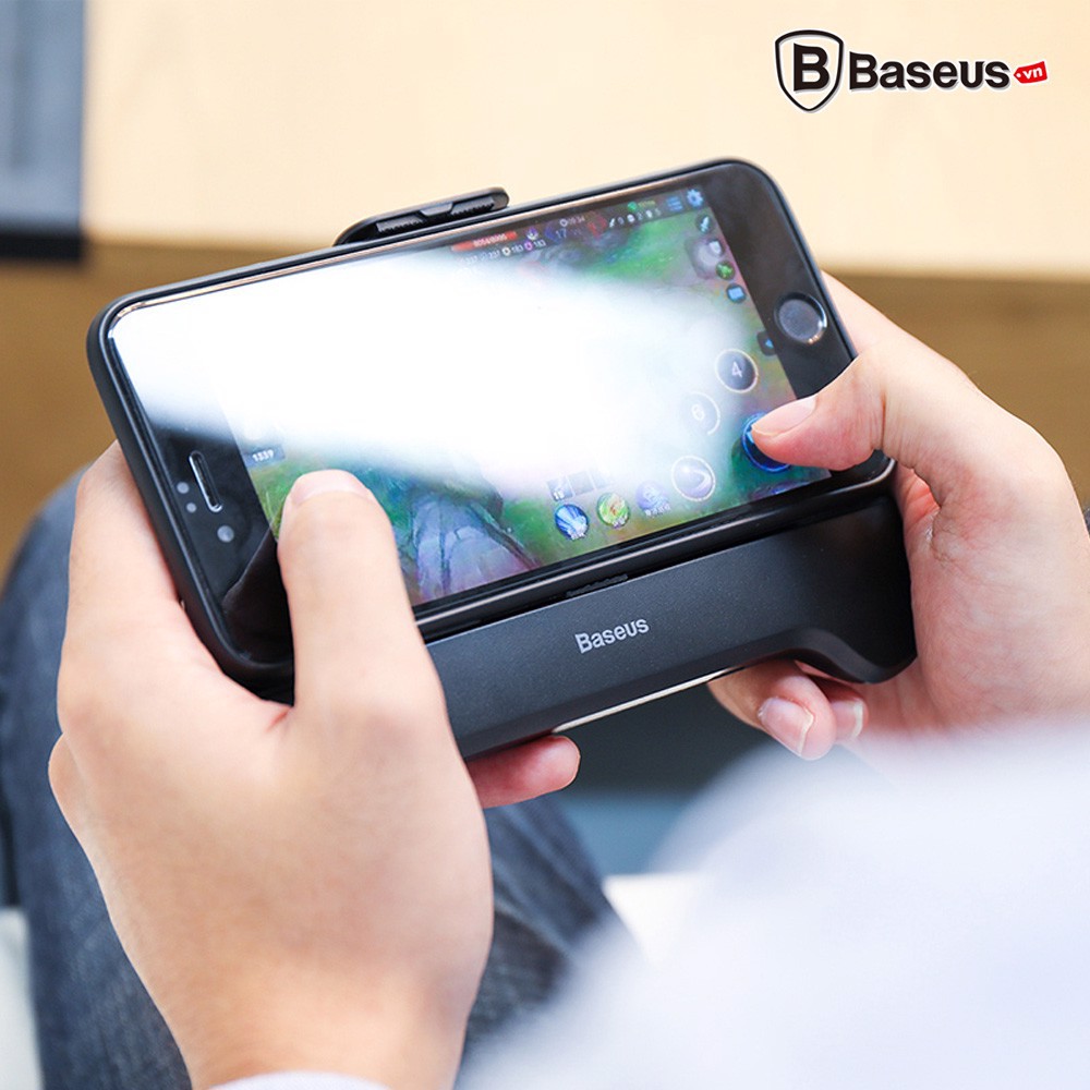 Tay cầm chơi game tản nhiệt Baseus Mobile Games Handle LV269 tích hợp Pin sạc dự phòng 2000mAh (Gamepad Heat Sink)