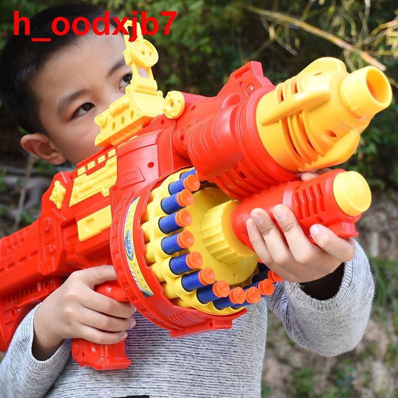 Súng đồ chơi nổ điện dành cho trẻ em bắn đạn mềm bé trai 6 tuổi từ 10 trở lên Quà tặng sinh nhật <