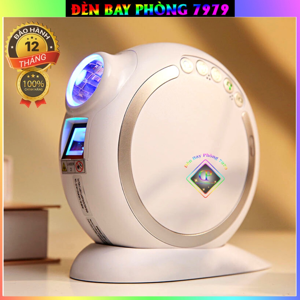 Đèn Thiên Hà V5 Kết Nối Loa Blutooth Chiếu 7 Màu Dùng Trang Trí Phòng Ngủ, Karaoke Hoặc Phối Với Đèn Laser Bay Phòng