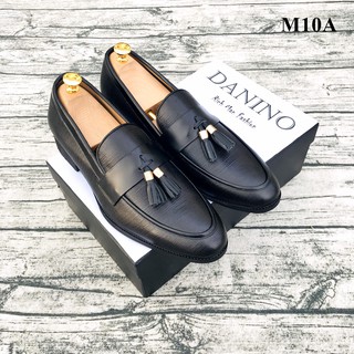 Giày da nam danino m10a da thật có bảo hành