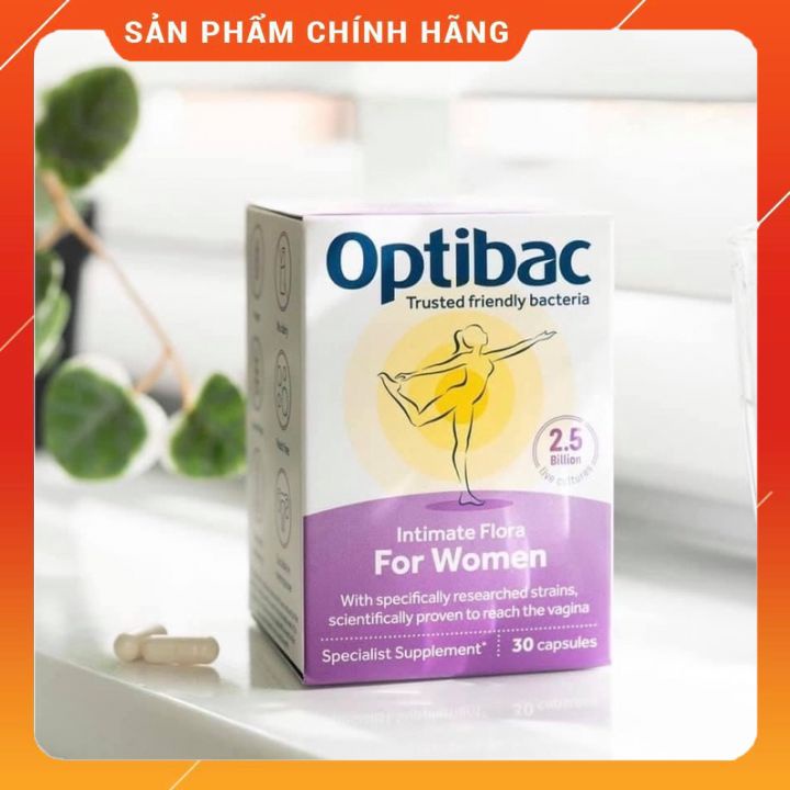 Men vi sinh Optibac tím (Optibac For Women) 𝐍𝐄𝐖 chuẩn nội địa UK mẫu mới 2021