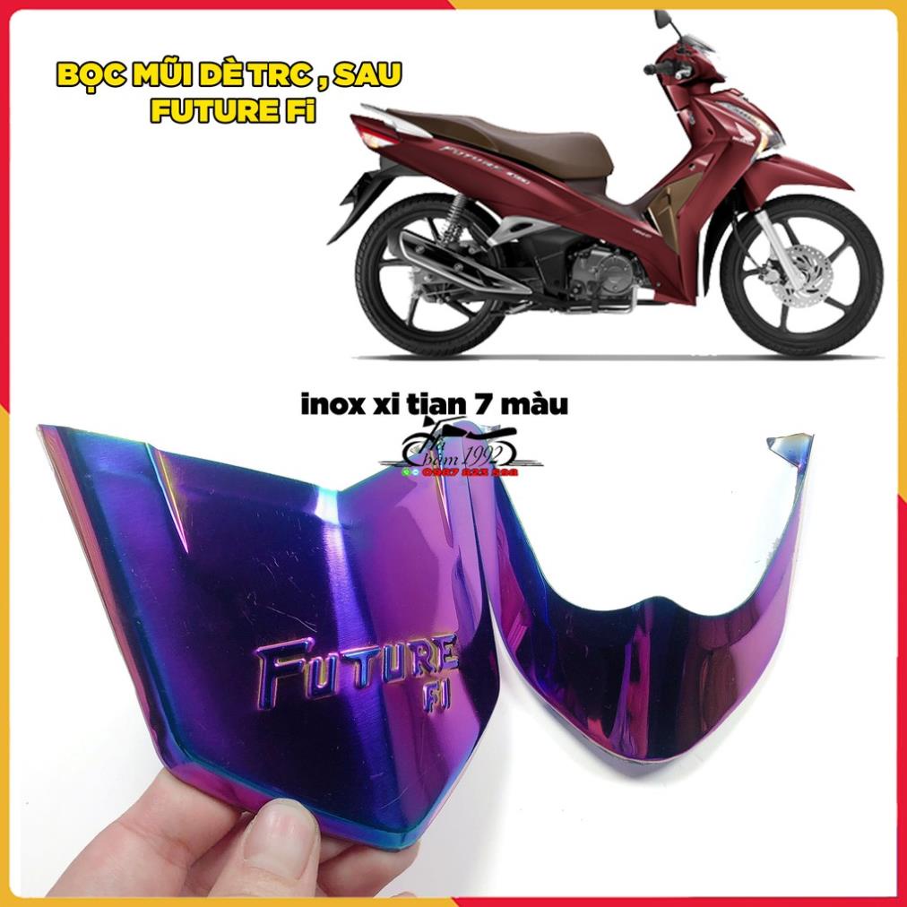 ✅ Ốp Mũi Dè Trước Sau Future Fi 7 Màu Tian , Bọc Mũi Dè Xe Fu Led; Ốp Mỏ Dè Future Fi; Bịt Mỏ Dè Future Fi ✅