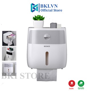 Hộp đựng giấy vệ sinh ecoco cao cấp 2 tầng chống nước