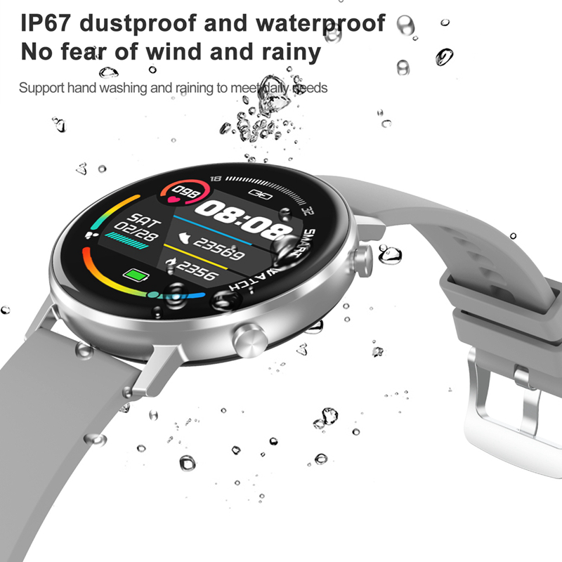 Đồng hồ đeo tay thông minh Cobrafly IP67 360*360 cảm ứng toàn màn hình hỗ trợ theo dõi nhịp tim và việc luyện tập
