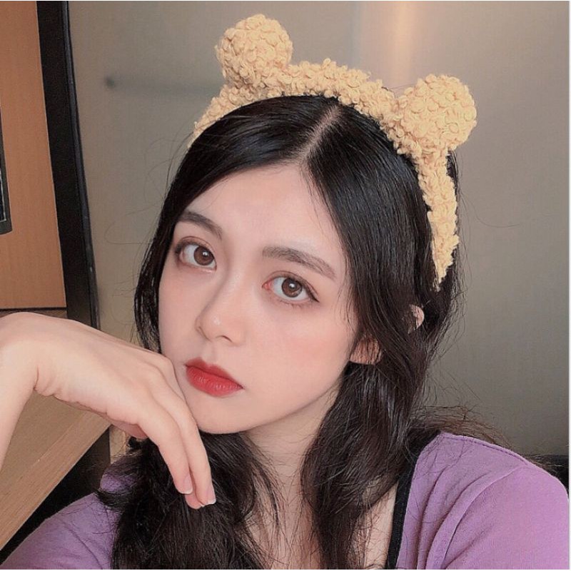 headband nữ xinh xắn, bờm tóc makeup chất liệu bông đeo dễ chịu cho nữ