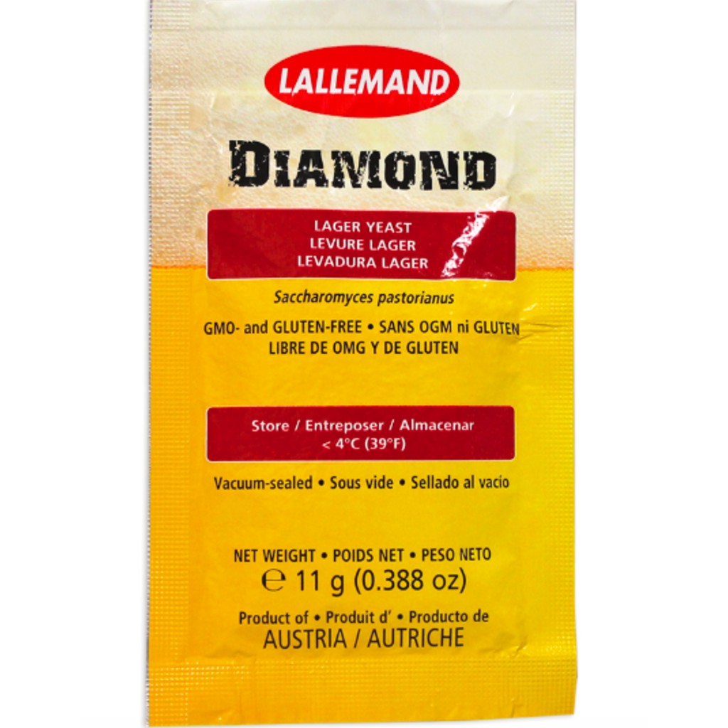Men bia Lallemand Diamond Lager
